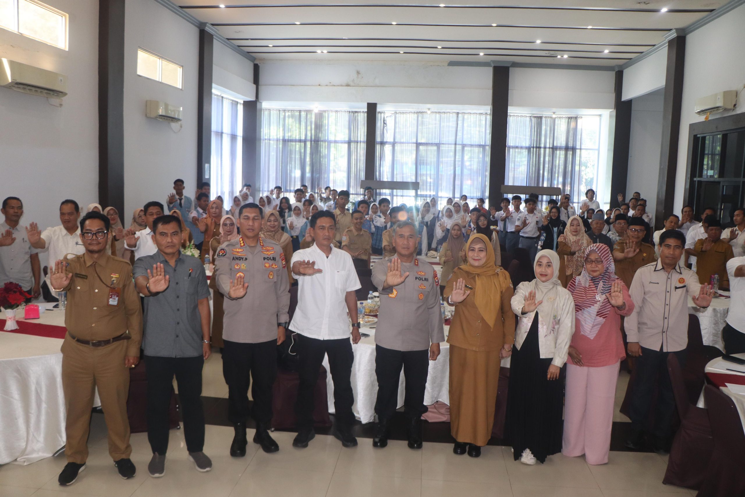 Polda Bengkulu Gelar Sosialisasi Perlindungan Anak dan Edukasi Pencegahan Kenakalan Remaja